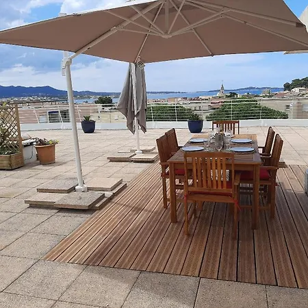 Unique! Standing Terrasse Vue Mer Apartmán Sanary-sur-Mer